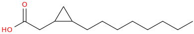 3,4 methylenedodecanoic acid